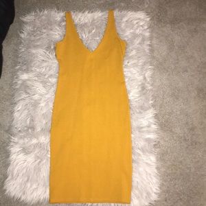 Mustard Yellow Forever 21 dress (small)